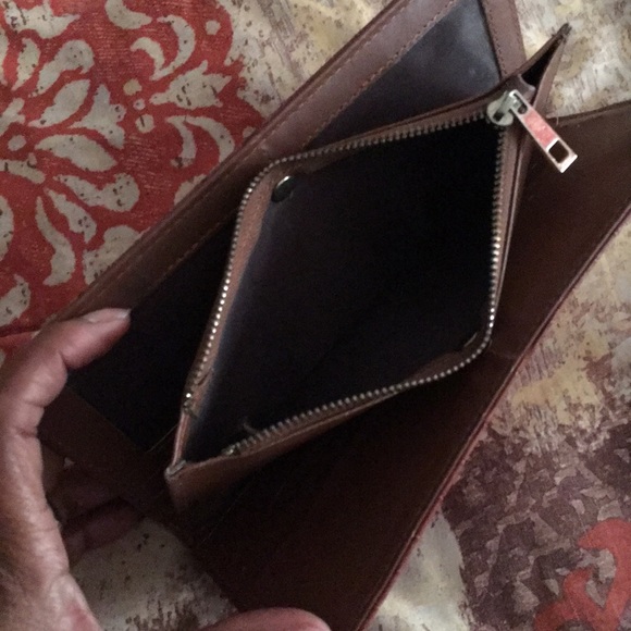 Brown Croc print Wallet💕 - Picture 3 of 5